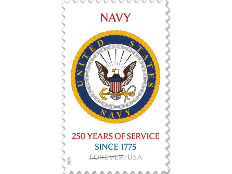 U.S. Navy 250 Years 2025 Forever Stamps — Honor & Service, First-Class Postage