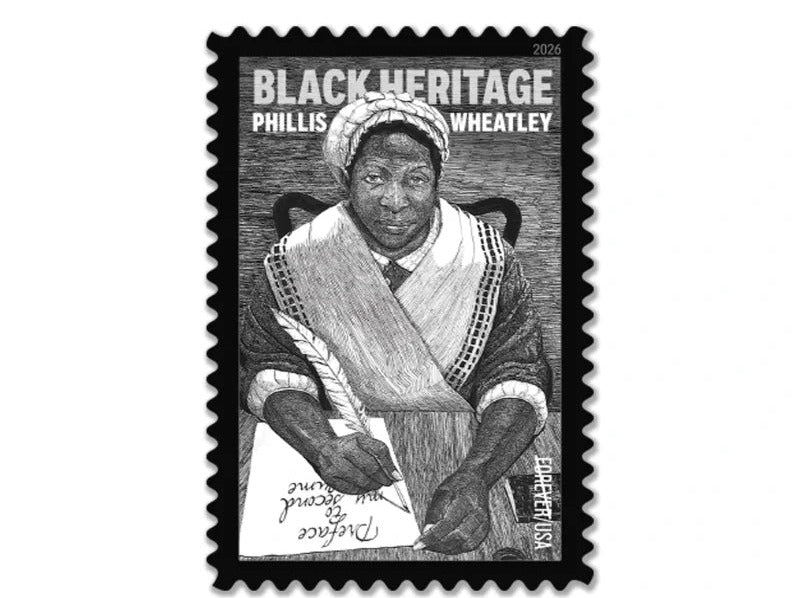 Phillis Wheatley 2026 Forever Stamps — Black Heritage Series, First-Class Postage