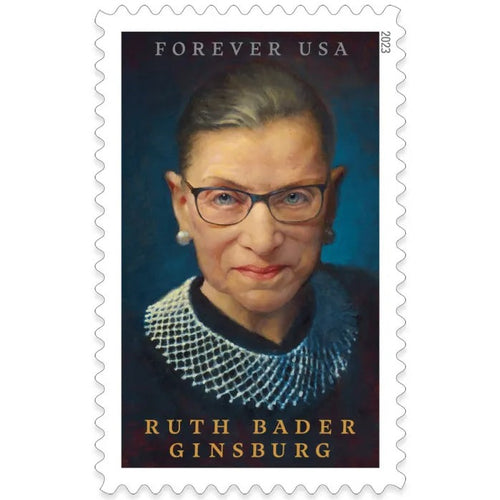 Ruth Bader Ginsburg 2023 Forever Stamps — Supreme Court Justice Tribute