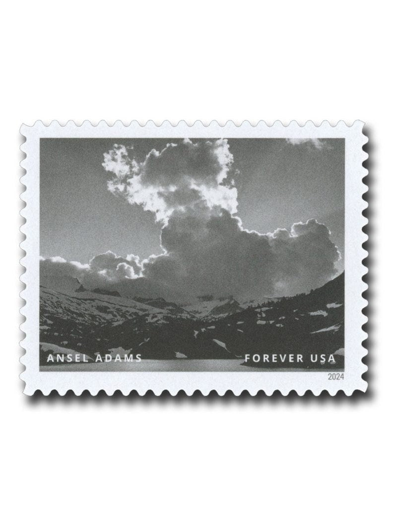 Ansel Adams 2024 Forever Stamps — Sixteen Photographs, Art Collection, First-Class Postage