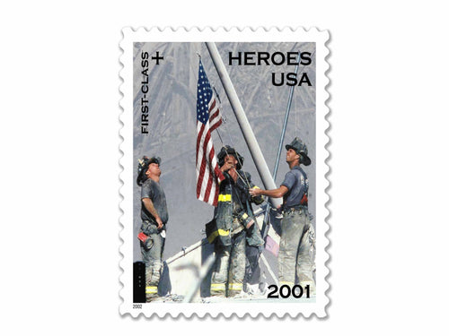 Heroes 2002 Semi-Postal Stamps — 9/11 Tribute, Sheet of 20