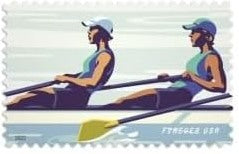 Women's Rowing 2022 Forever Stamps — Commemorative Issue, First-Class Postage