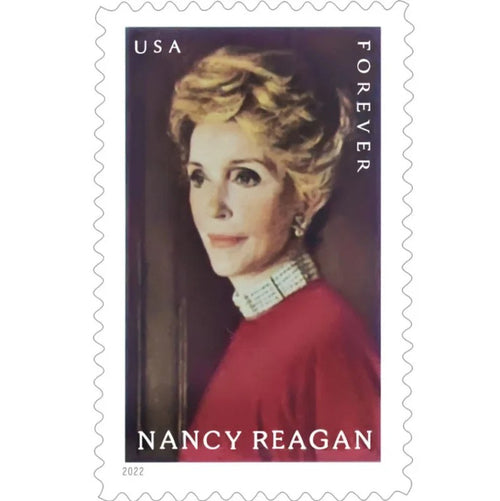 Nancy Reagan 2022 Forever Stamps — First Lady Tribute, Panes of 20