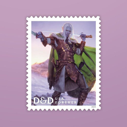 Dungeons & Dragons 2024 Forever Stamps — 50th Anniversary Pane, First-Class Postage
