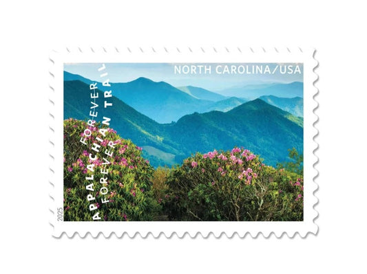 Appalachian Trail 2025 Forever Stamps — Scenic Landscapes, First-Class Postage