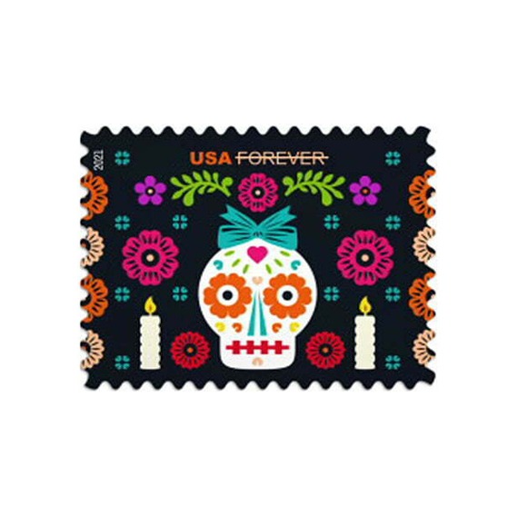 Day Of The Dead Stamps