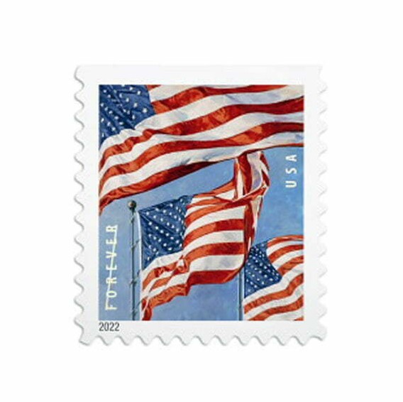 2022 US Flag Stamp