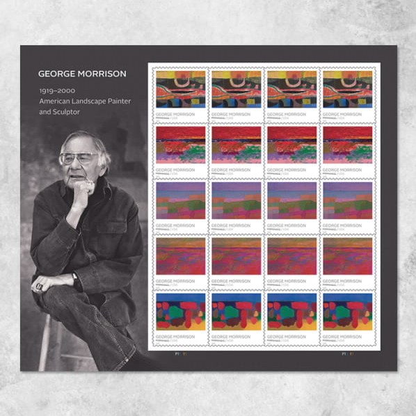 Flags on Barns stamps