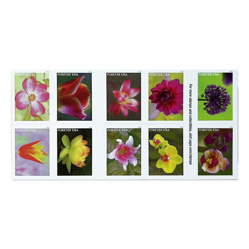 Garden Beauty USPS Forever Stamps