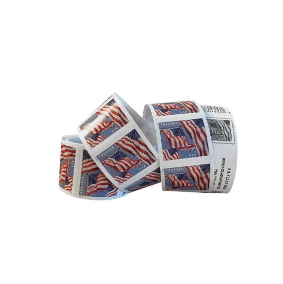 2022 US Flag Stamps, roll of 100