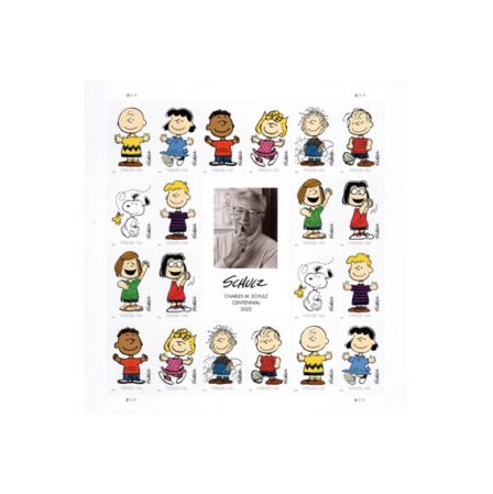 Charles M. Schulz Peanuts stamps