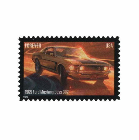 Pony Cars Stamps