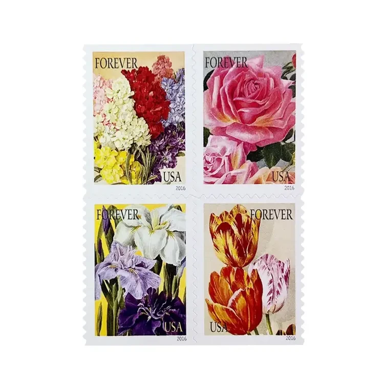 flower-Botanical-art-Stamps