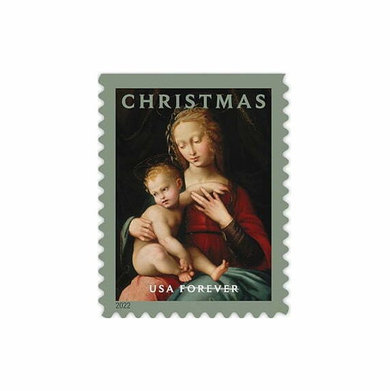 Virgin and Child Stamps