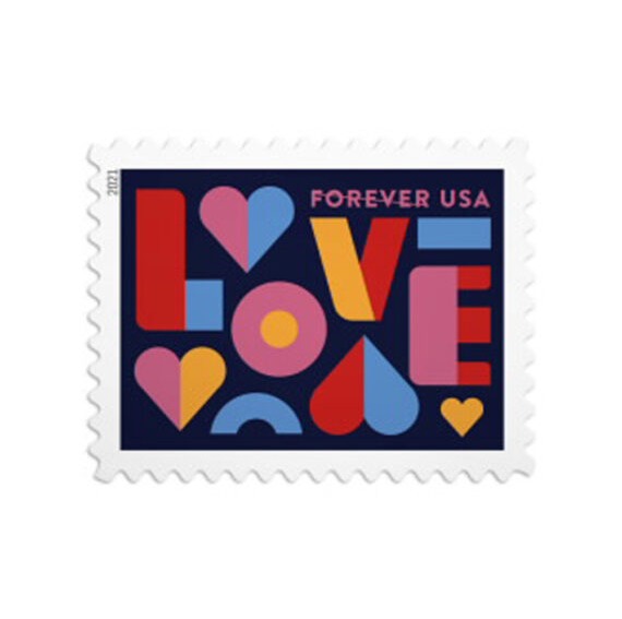 Love Forever stamps