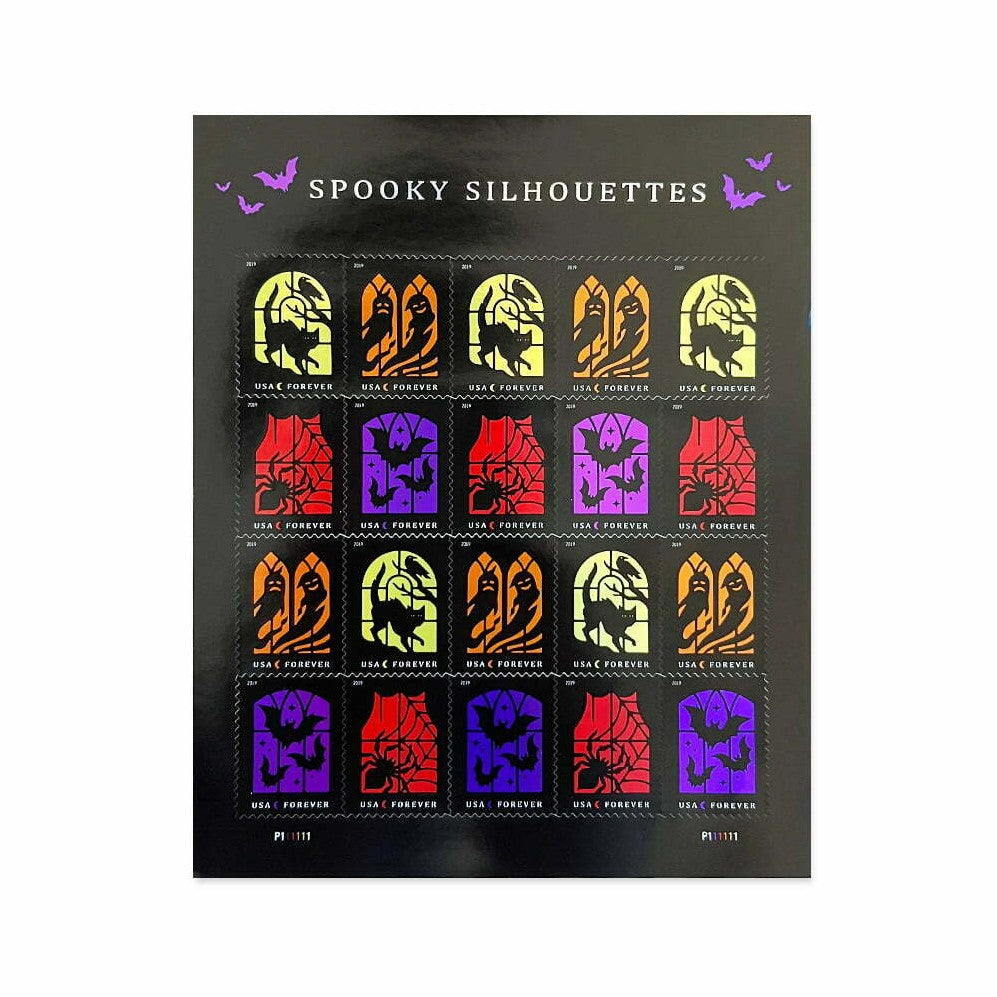 Halloween US postage stamps