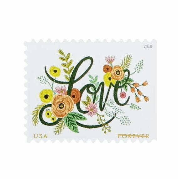 Love Flourishes Stamps