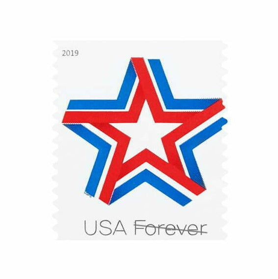 Star Ribbon Stamps