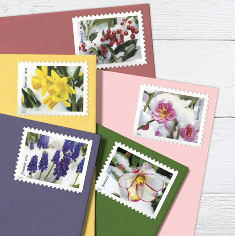 2022 Snowy Beauty Forever stamps