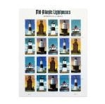 Mid-Atlantic Lighthouses, sheet of 20 USPS Forever Stamps
