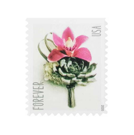 Contemporary Boutonniere Stamp
