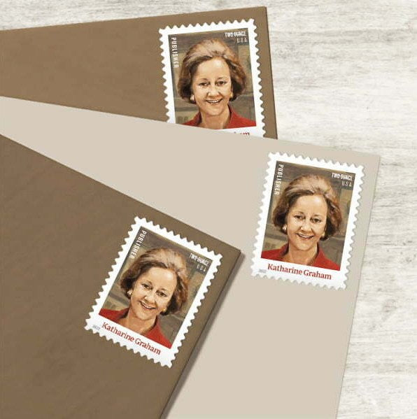 Historic US stamps featuring women