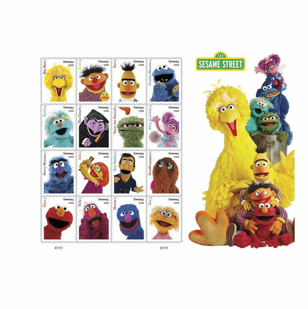 Sesame Street Stamps