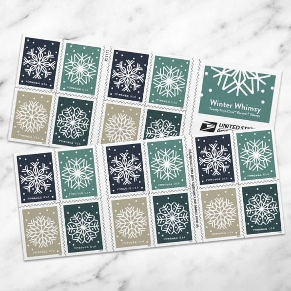 Winter Whimsy Stamps