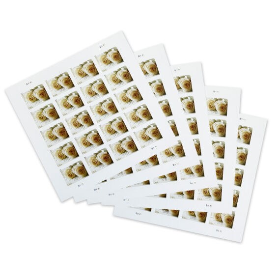 Wedding Roses Stamps