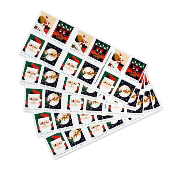 A Visit From St. Nick Stamps