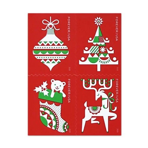 Holiday Delights Stamps – 2020 USPS Forever Stamps