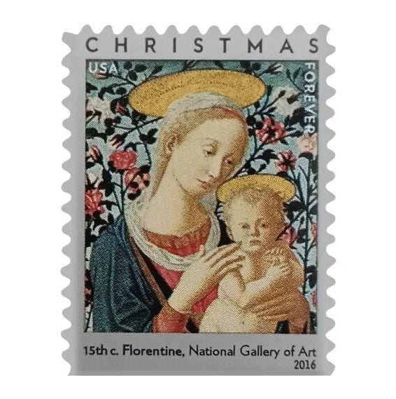 Florentine Madonna And Child Stamps