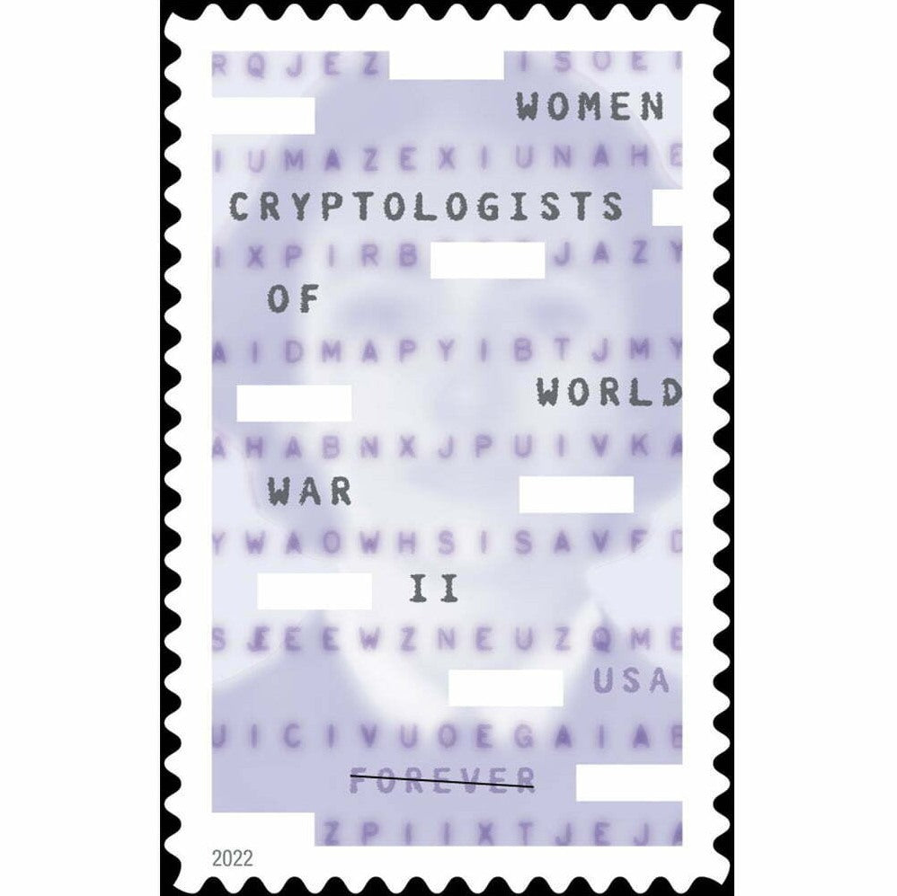 2022 Women Cryptologists of World War II Forever stamp