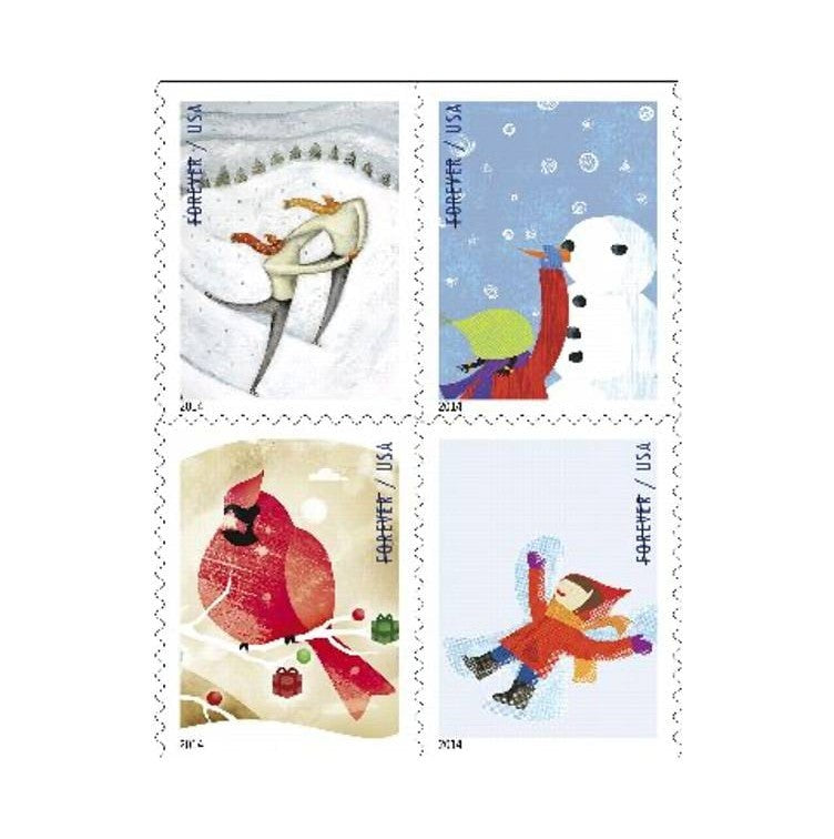 Winter Fun Stamp