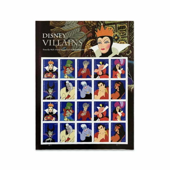 Disney Villains Stamps – 2017 USPS Forever Stamps