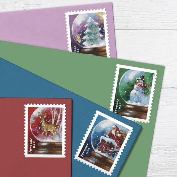 Snow Globe Stamps