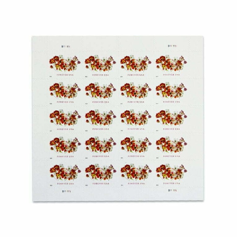 Mountain Flora stamps