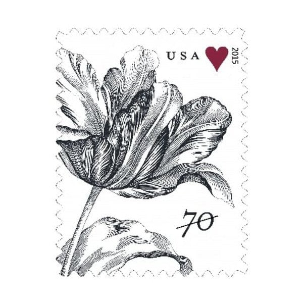 USPS Two-Ounce Vintage Tulip Stamp