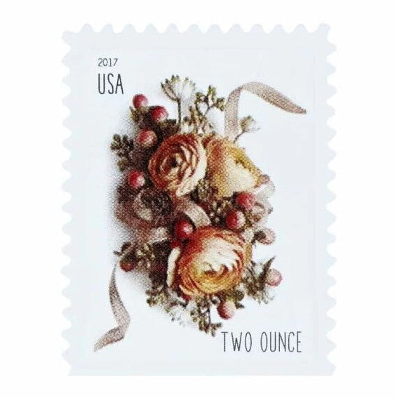 Celebration Boutonniere Two-Ounce Stamps – 2017 USPS