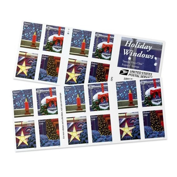 Holiday Windows Stamps