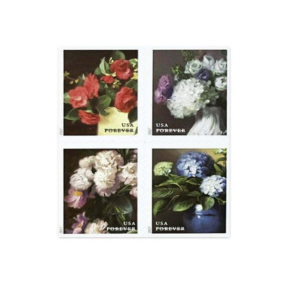 Flowers From The Garden Stamps