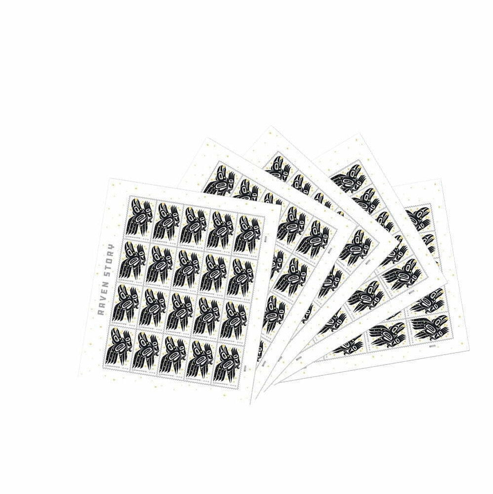 Raven Story Forever Postage Stamp