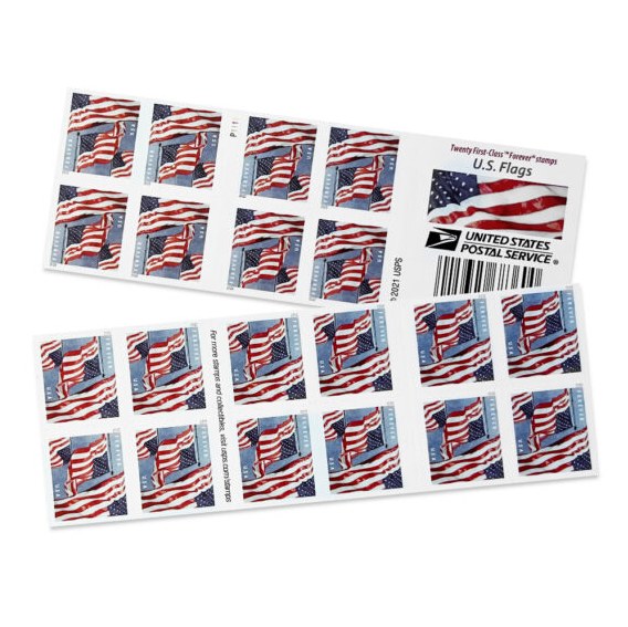 2022 US Flag Stamps(100 Stamps)