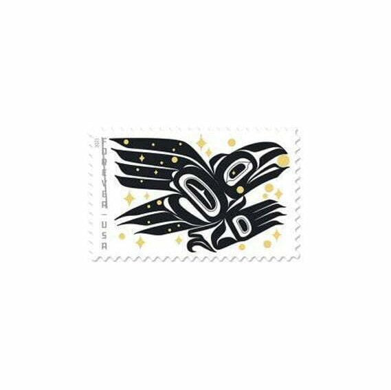 USPS Raven Story Forever Postage Stamp