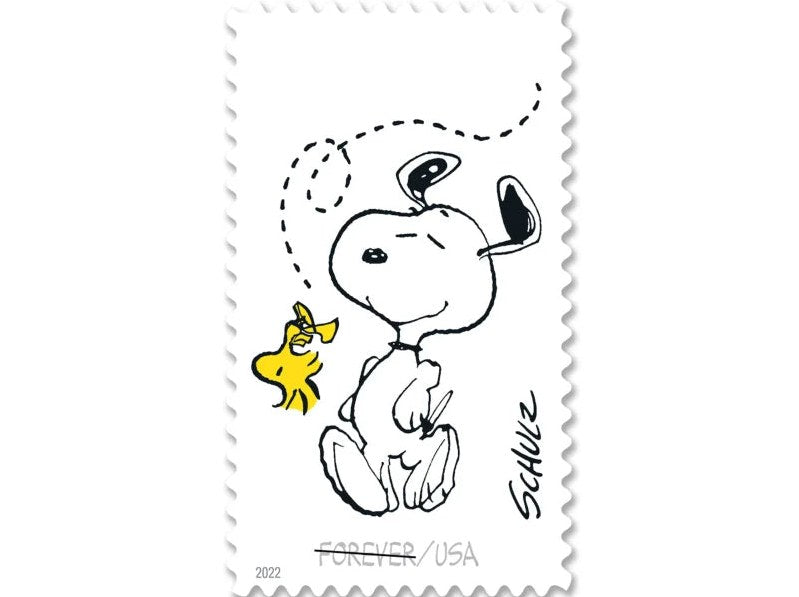 Charles M. Schulz 2022 Forever Stamps — PEANUTS Centennial, Panes of 20