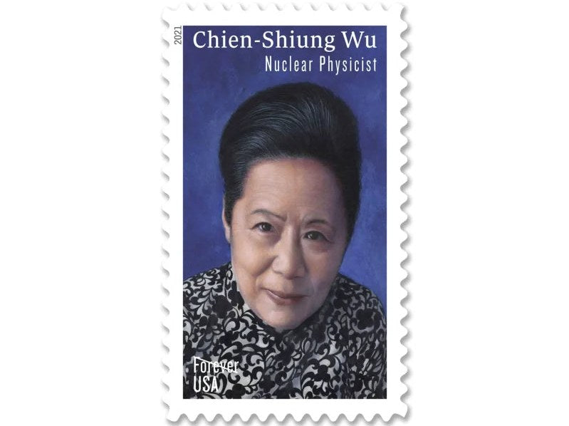 Chien-Shiung Wu 2021 Forever Stamps — Nuclear Physicist Commemorative, Panes of 20