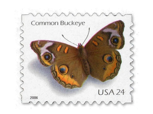 Common Buckeye 2006 24¢ Stamps — Nature Series, Three Formats (Not a Forever Stamp)