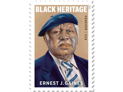 Ernest J. Gaines 2023 Forever Stamps — Black Heritage Series, Pane of 20