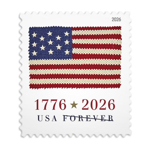 U.S. Flag 2026 Forever Stamps — 250th Anniversary, Booklet Issue