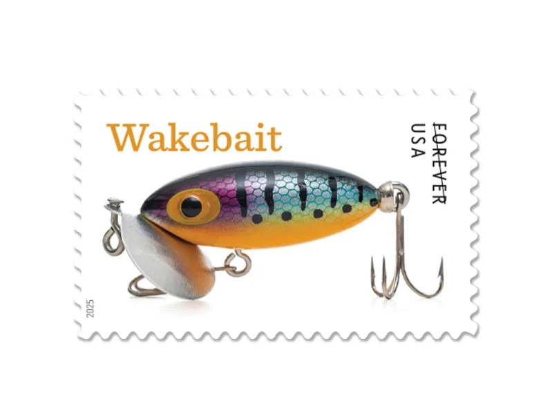 Freshwater Fishing Lures 2025 Forever Stamps — Outdoor Recreation, First-Class Postage